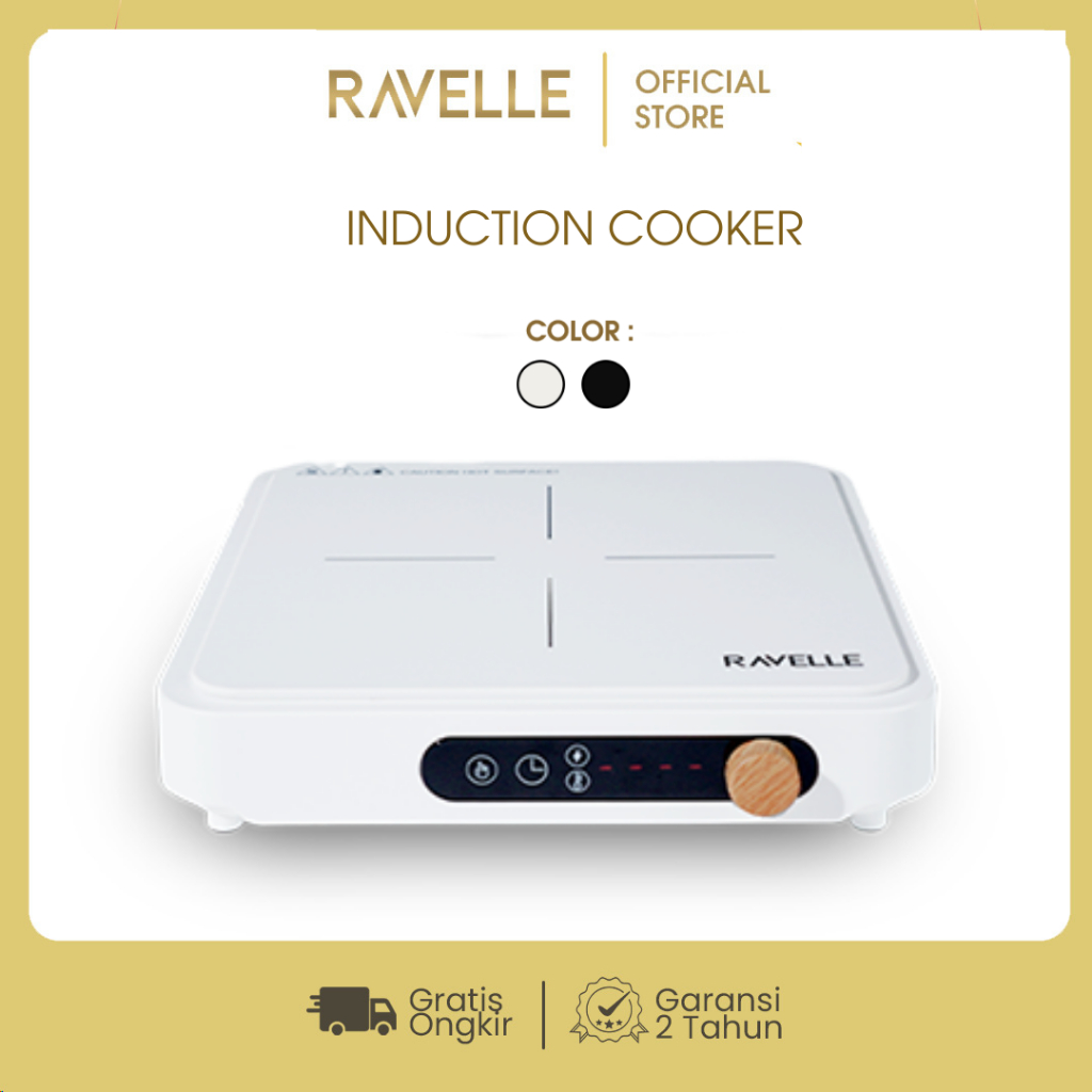 RAVELLE Kompor Induksi Low Watt ( Induction Cooker )–Kompor Listrik Induksi