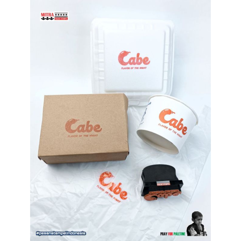 

stempel Multifungsi anti Luntur Uk 7X7 Desain Custom