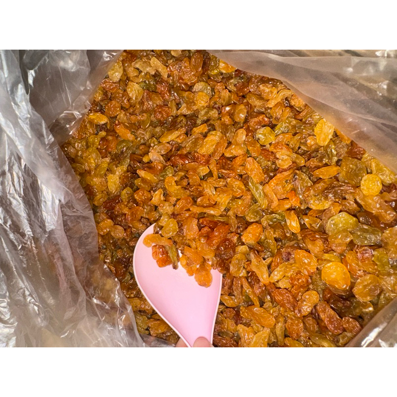 

kismis bersar asam manis 1/2 dan 1 kg