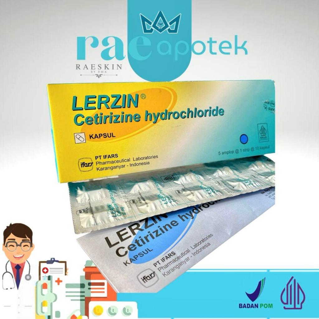 LERZIN 10 MG 10 KAPSUL