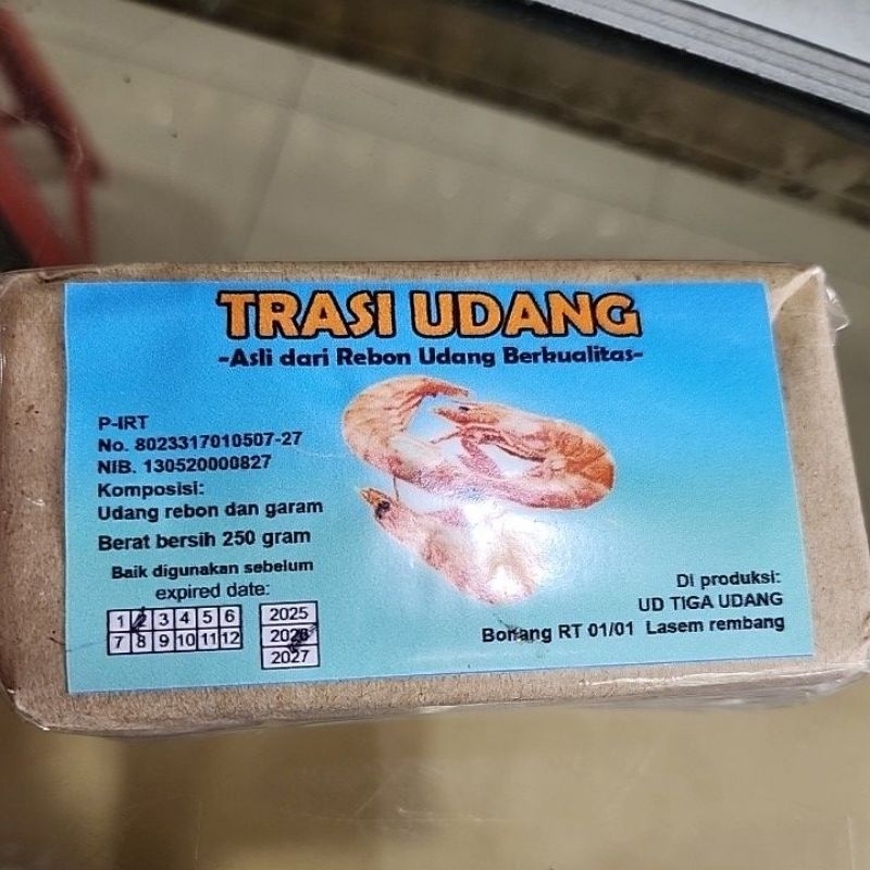 

terasi tuban mentah 250g asli rebon berkwalitas