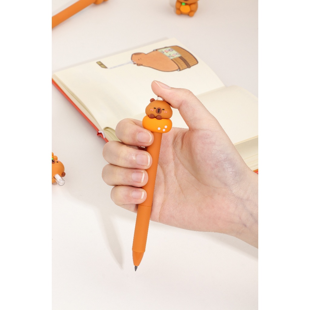 

SPARROW Pensil Abadi / Eternal Pencil / Infinite Pencil / Alat Tulis Karakter Lucu Cantik CAPYBARA (8183)