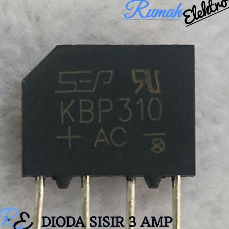 Dioda Bridge 3A model Sisir Dioda Sisir 3Amp