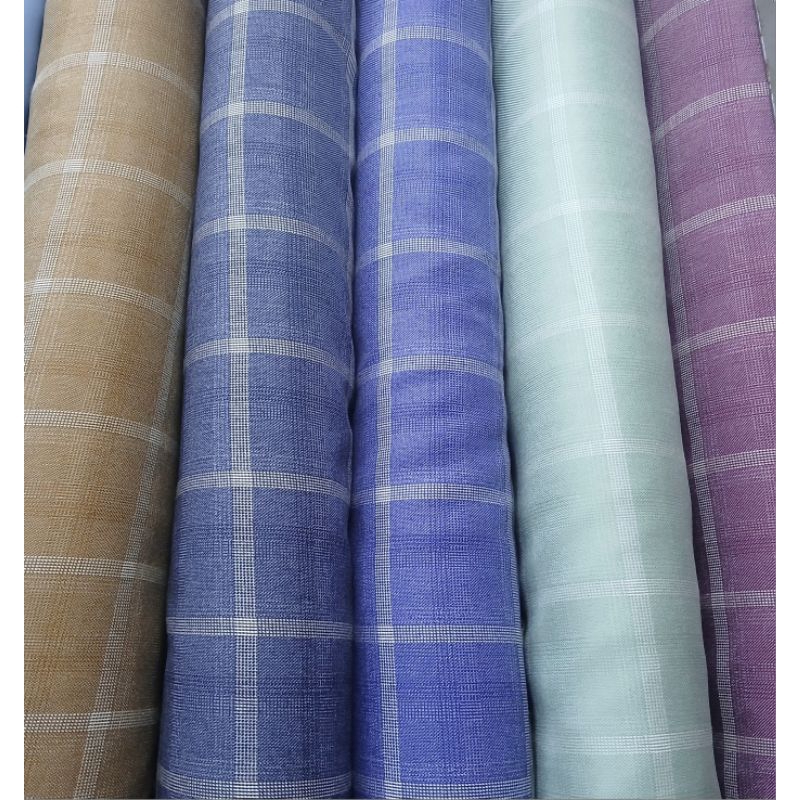 Kain Kotak-Kotak /Kain Semi wool kotak per 25 cm | SEMI WOOL