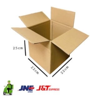 

KARDUS BOX POLOS UK 22X22X25 Cm