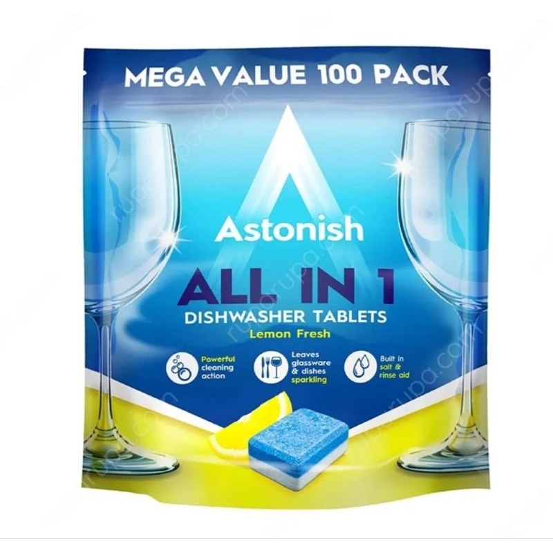 ASTONISH DISHWASHER TABLET 100 PCS