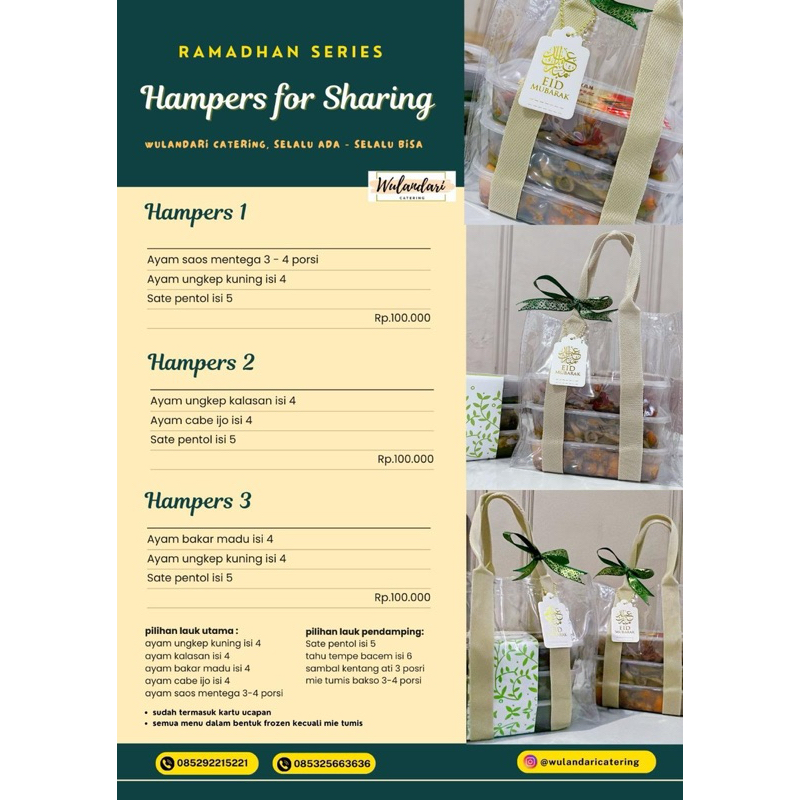 

PAKET HAMPERS | TEMAN MAKAN DIRUMAH