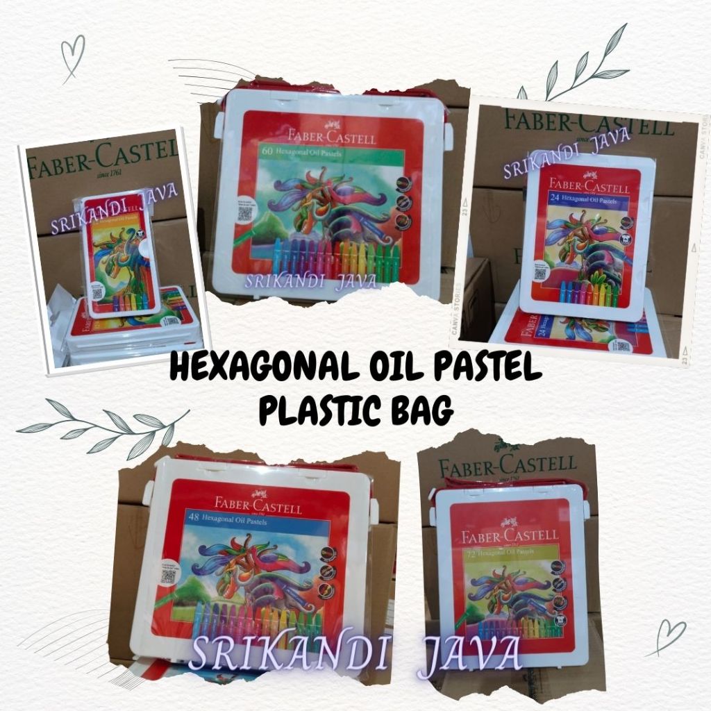 

Faber Castell Hexagonal Oil Pastel Plastic Bag
