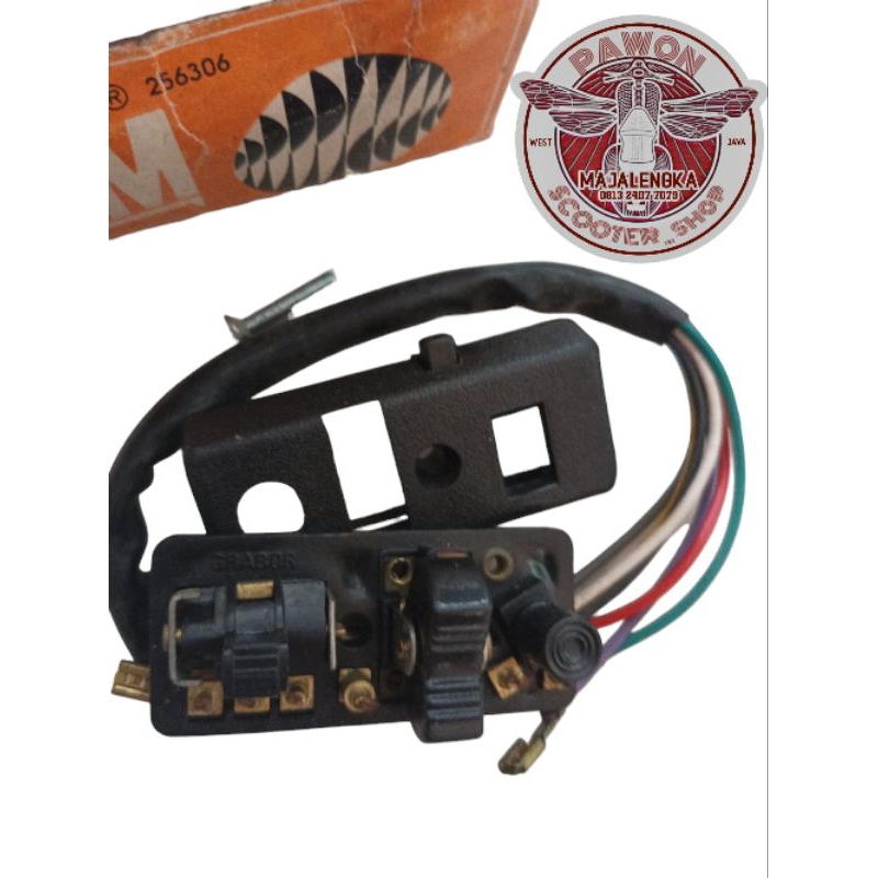 saklar grabor Vespa PTS original NOS