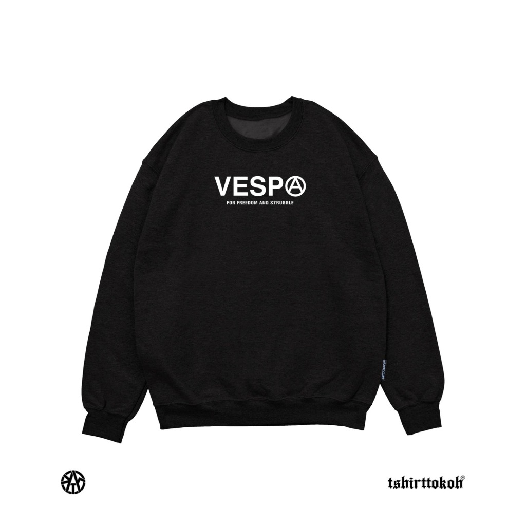 Tshirttokoh - Sweater Vespa Freedom And Struggle