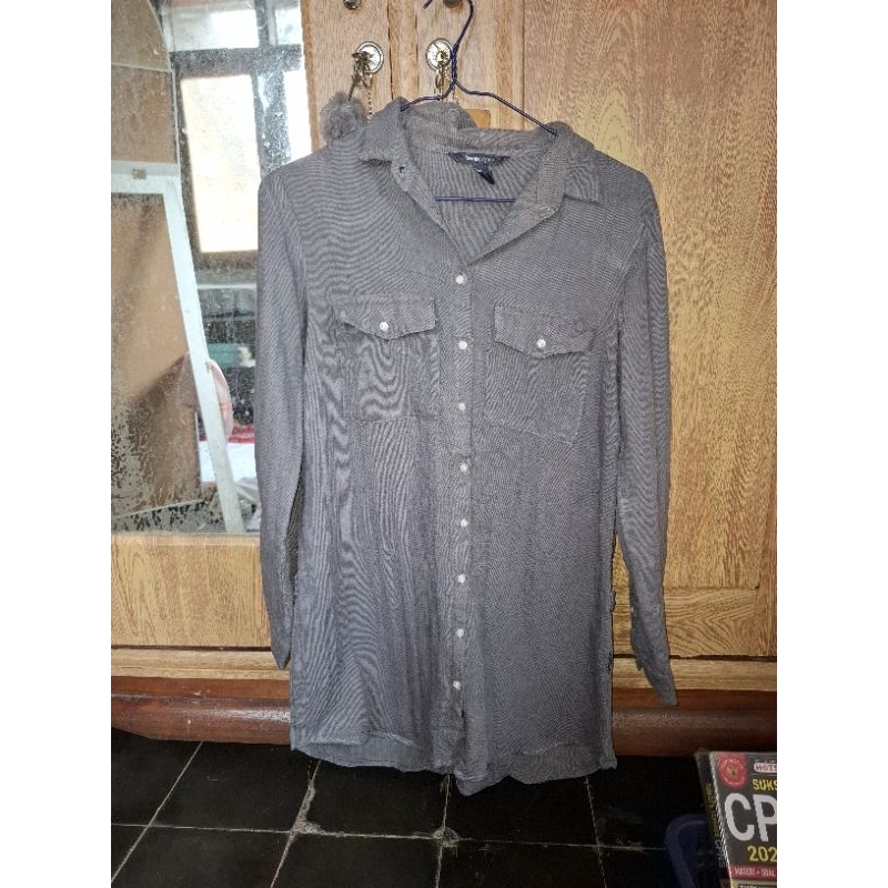 Preloved kemeja remix jeans