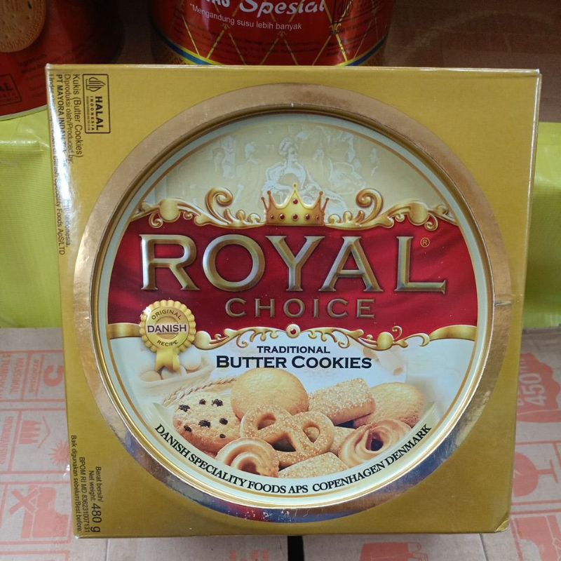 

Royal Choice Traditional Danish Butter Cookies 480gr