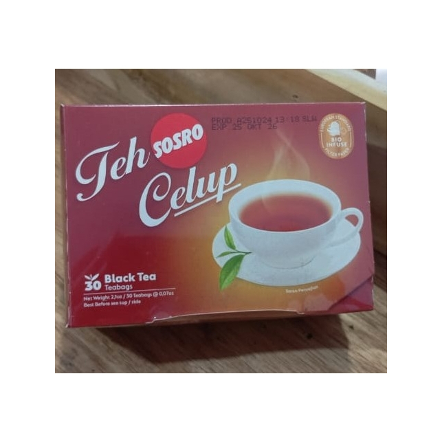 

TEH CELUP SOSRO 30 PCS