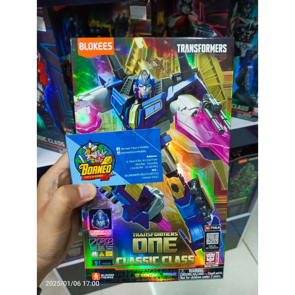 Blokees Transformers Classic Class Sentinel (Transformers ONE)
