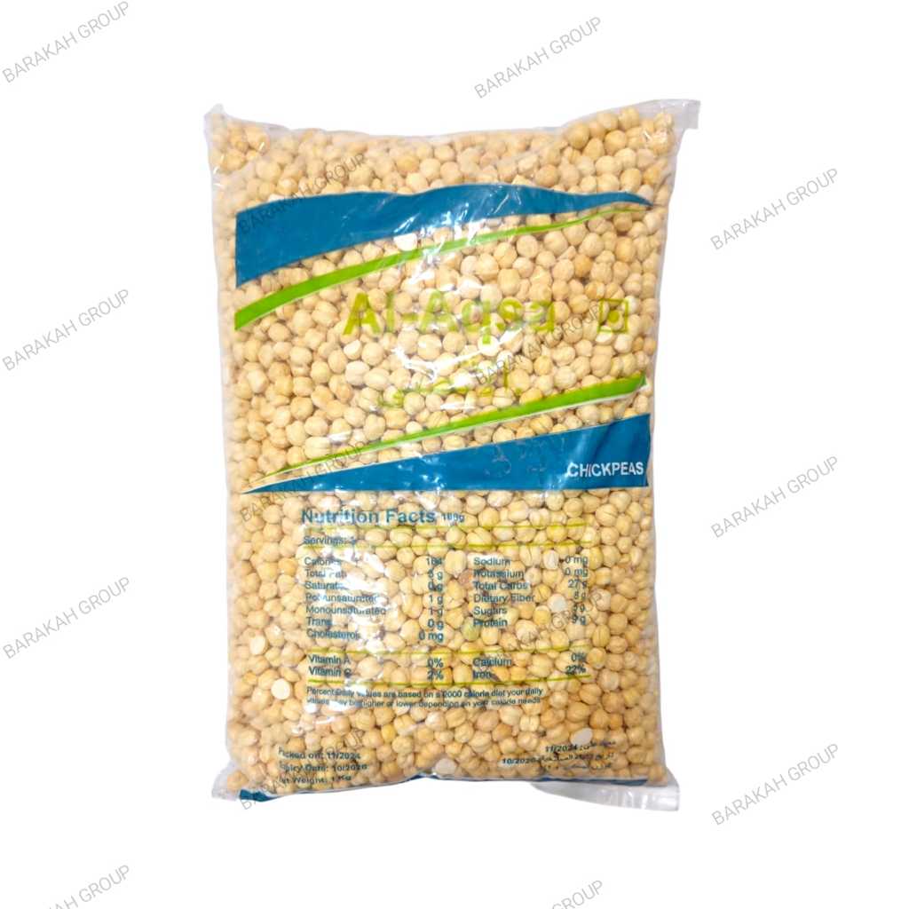 

Kacang Arab Renyah dan Gurih / Chik Peas 1 Kg