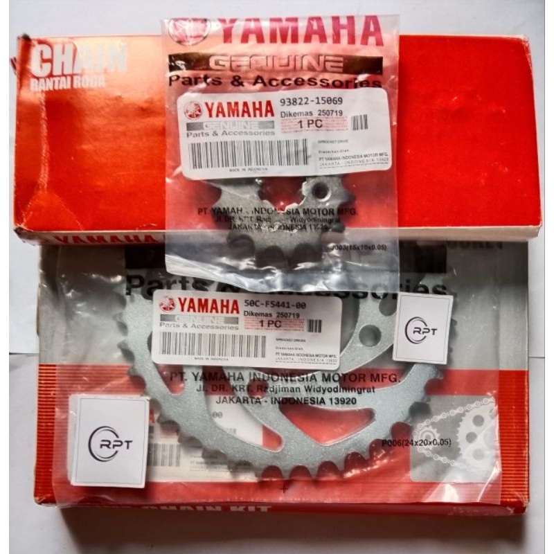 gear set motor Yamaha Jupiter MX new Jupiter MX 135  original