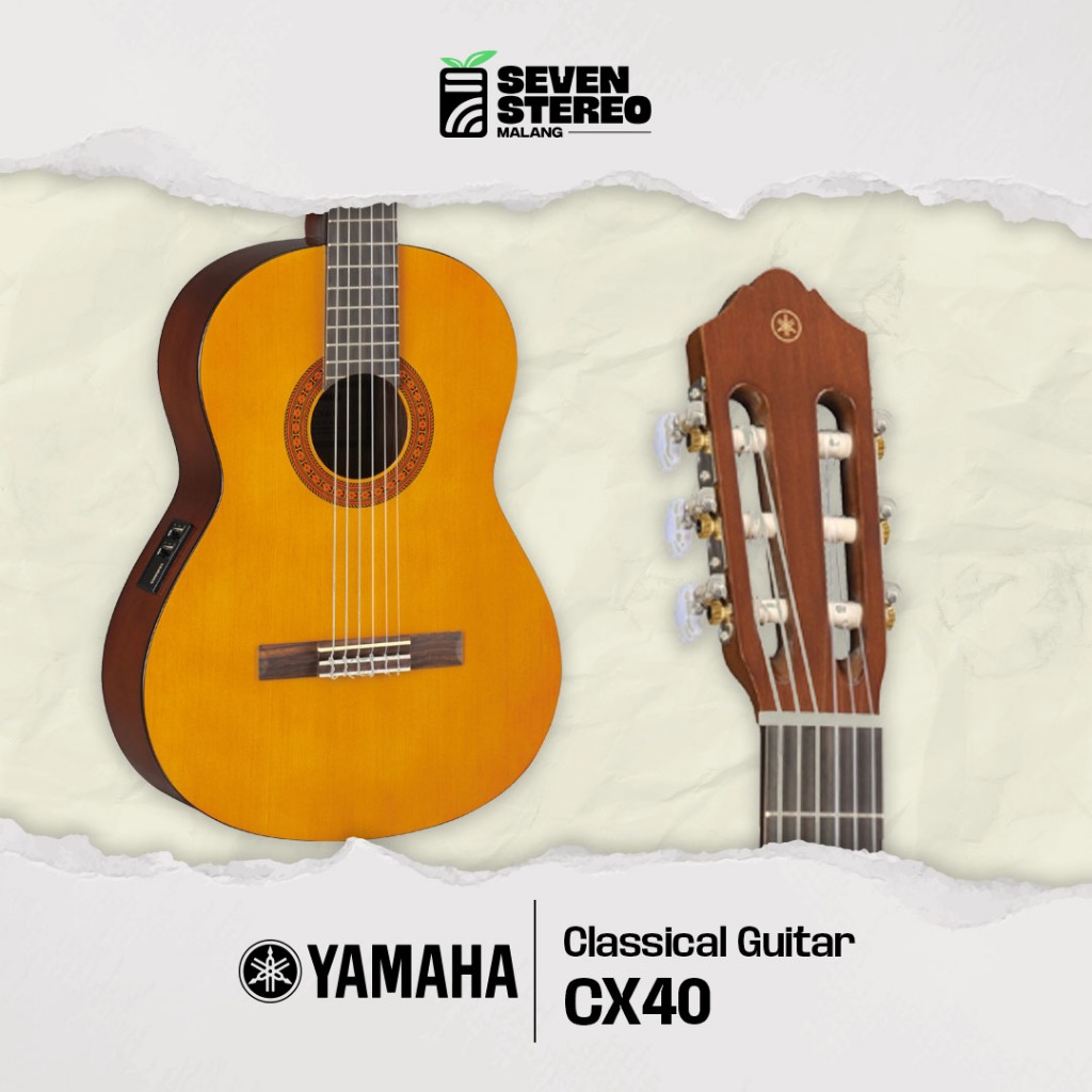 Yamaha CX40 Acoustic Electric – Gitar Akustik Elektrik Nylon dengan Preamp