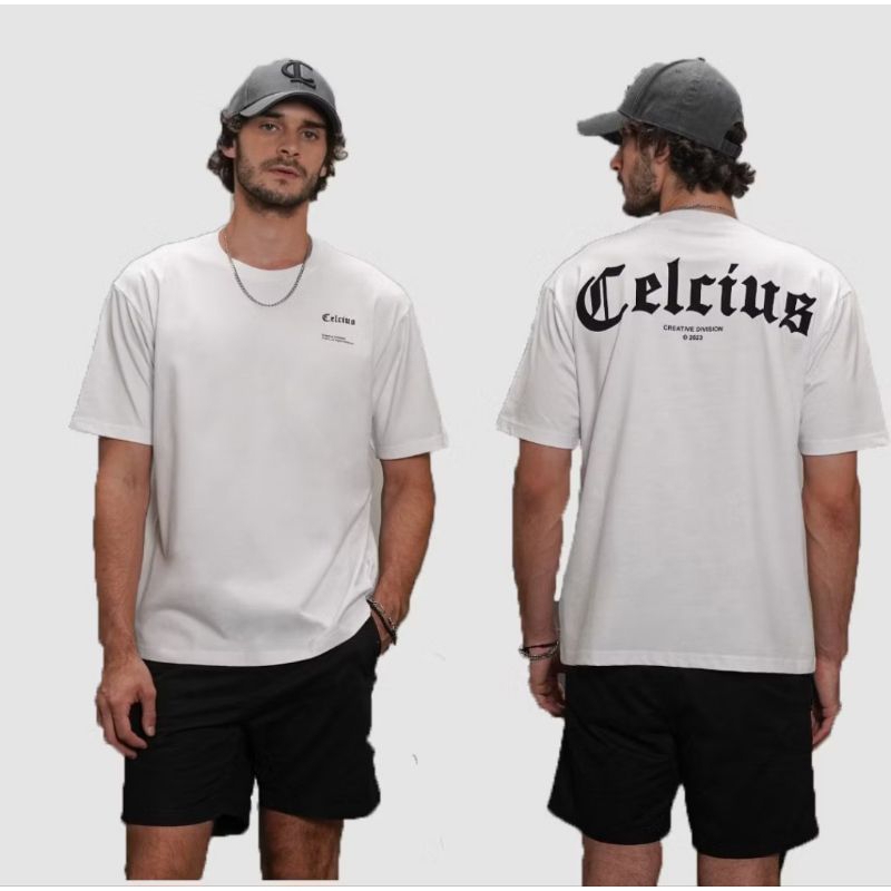 Celcius T-shirt White Creative Division Print 00259