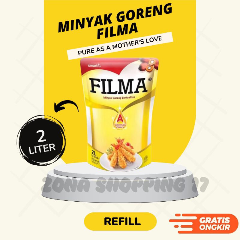 

Minyak Goreng Filma 2 Liter Minyak Goreng pure as a mother's love