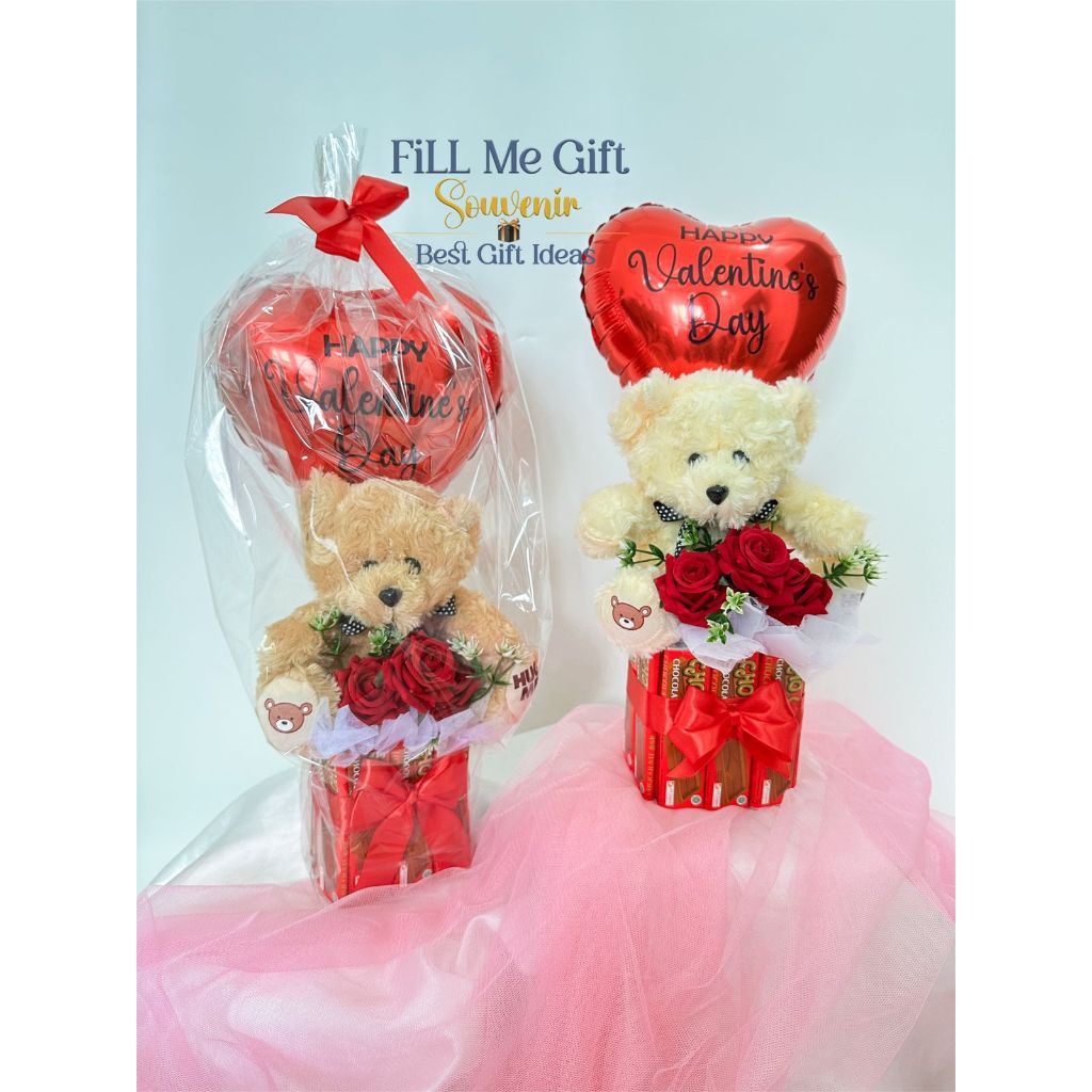 

Kado Coklat Love Valentine Bear Kado Bunga Boneka Lucu Ulang Tahun / Wisuda