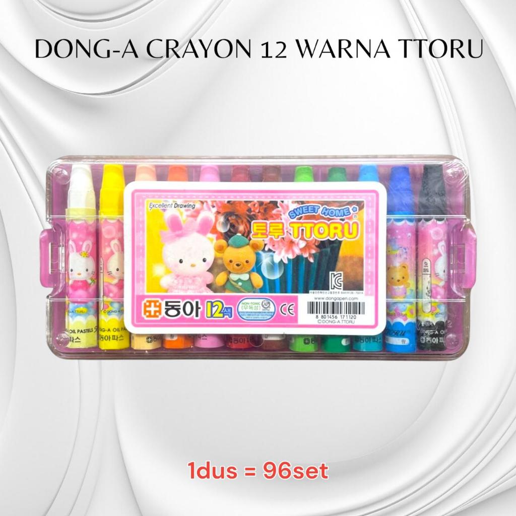 

Crayon / oil pastel / crayon DONG A 12 warna