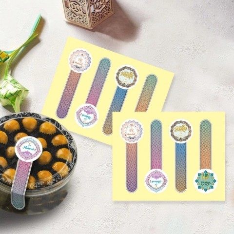 

Stiker Toples Lebaran isi 5pcs