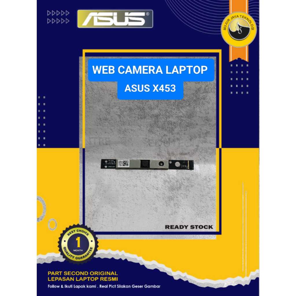 CAMERA WEBCAM INTERNAL LAPTOP ASUS X453 X453M X453MA X453S X453SA SECOND ORIGINAL