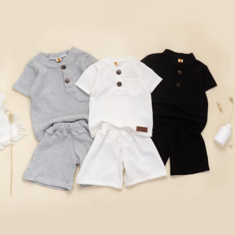 Set Kiano Waffle Uniqlo