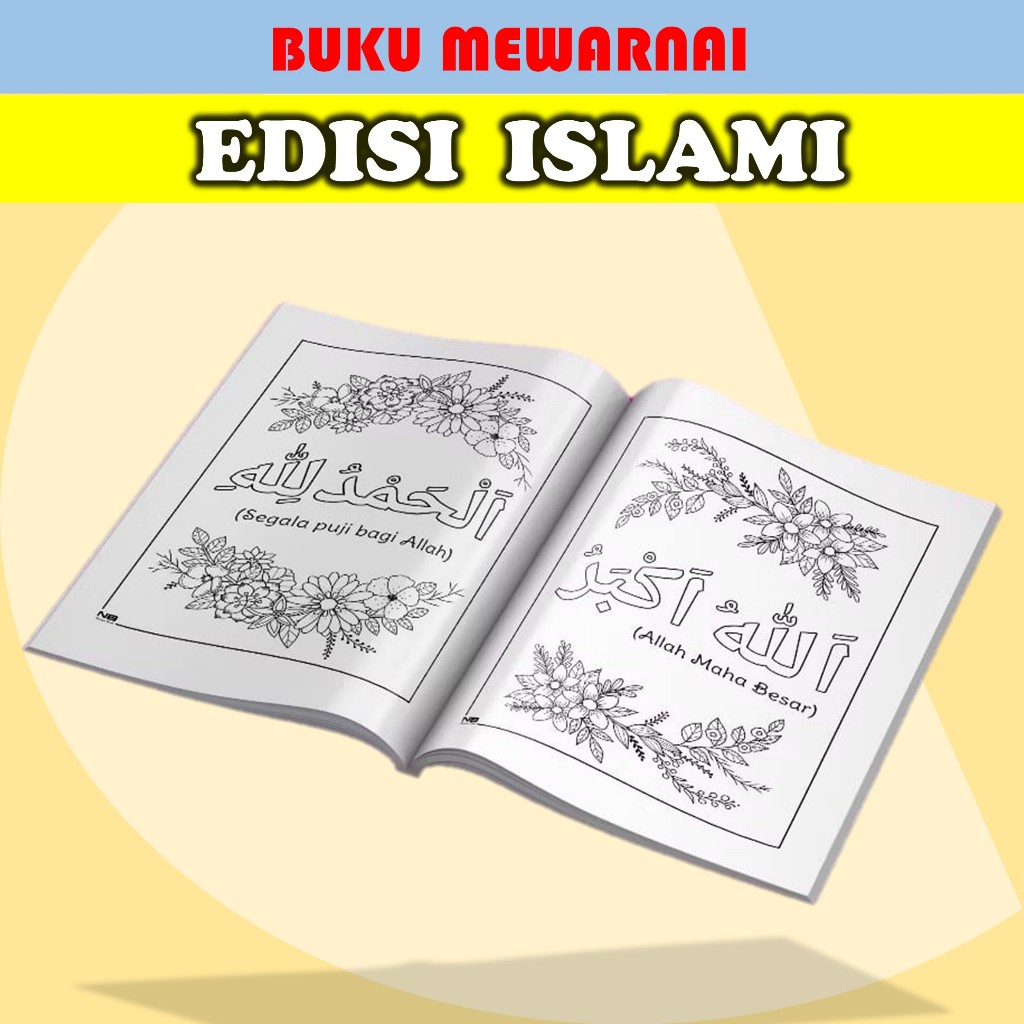 

Buku Gambar Mewarnai Seri Islami - Buku Mewarnai Anak TK Seri Islami - Coloring Book Seri Islami - Buku Gambar Mewarnai Anak SD Aesthetic Tebal Anak 3 Tahun