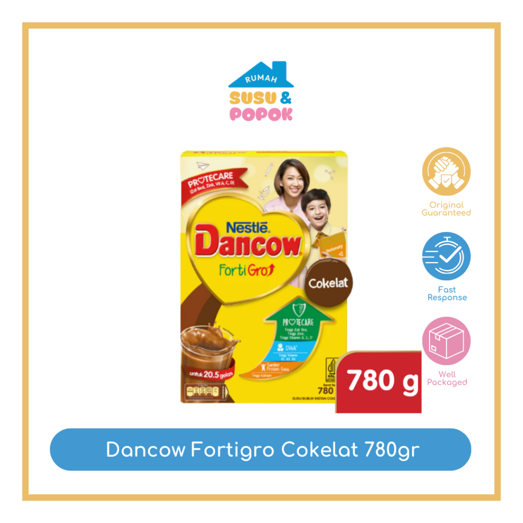 

Dancow Fortigro Cokelat 780gr