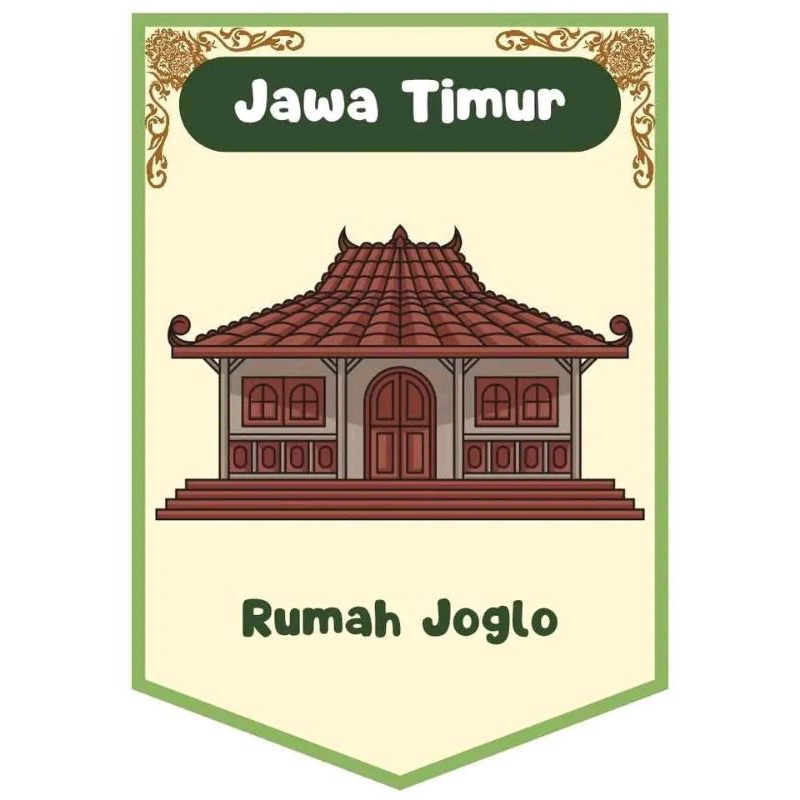 

rumah adat kardus jawa timur 20 x15