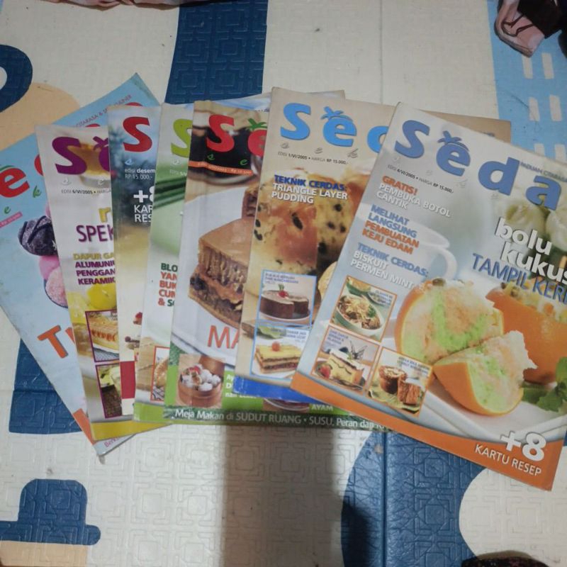 majalah sedap kirim random