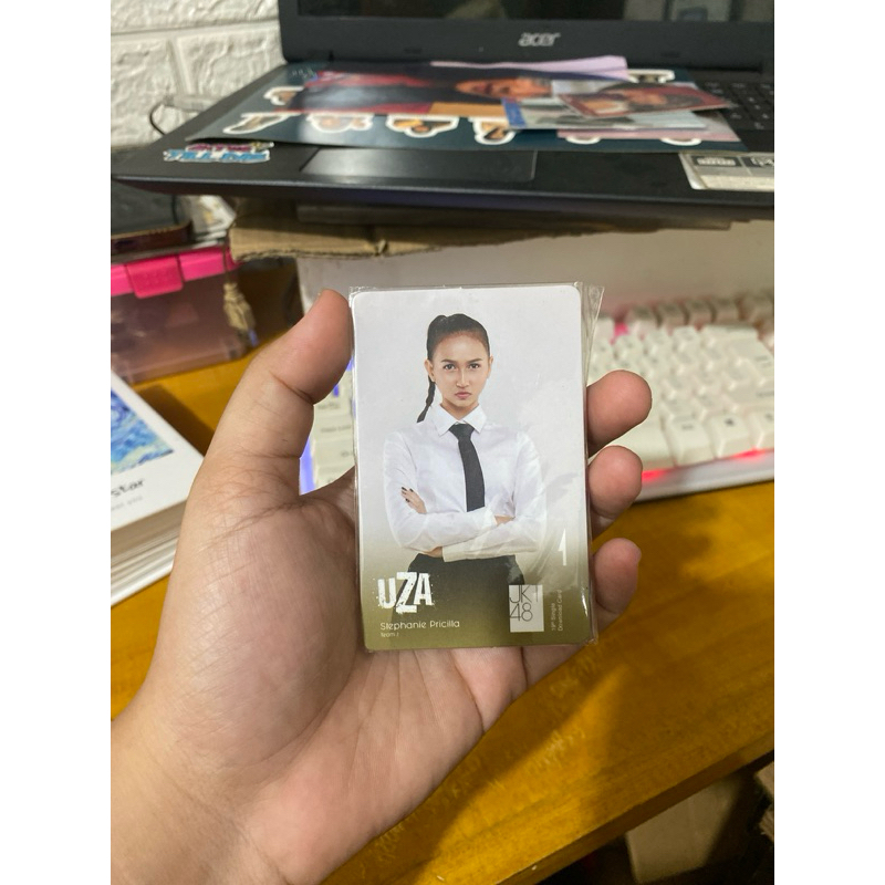 Photocard Music Card JKT48 Stefi Uza official