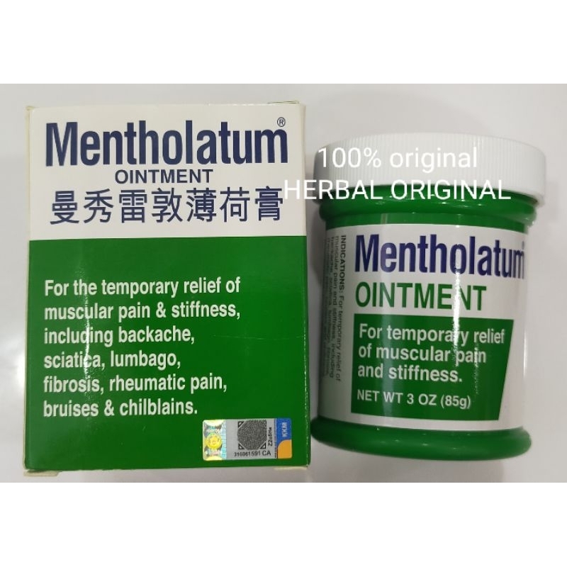 Mentholatum Decongestant-Analgesic Ointment (Balsam) @85 g