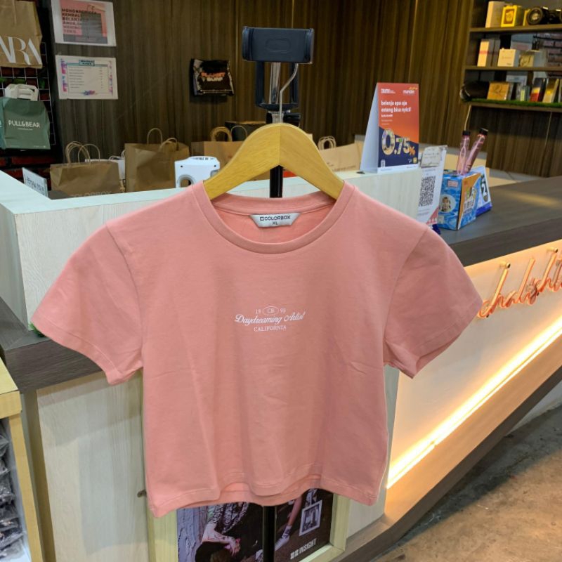 Colorbox Tshirt  Kaos Wanita Lengan Pendek - TSKKEY124G031