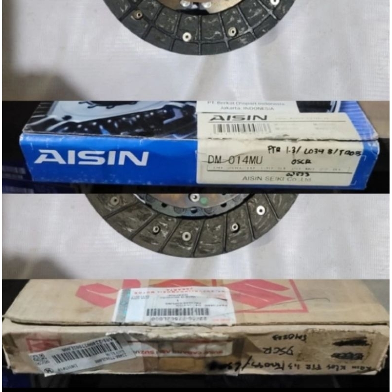 Kampas Kopling Kain Klos Clutch Disc Carry Futura 1.3cc Colt L300 bensin T120ss Aisin/SGP