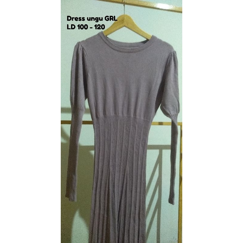 Dress Ungu GRL