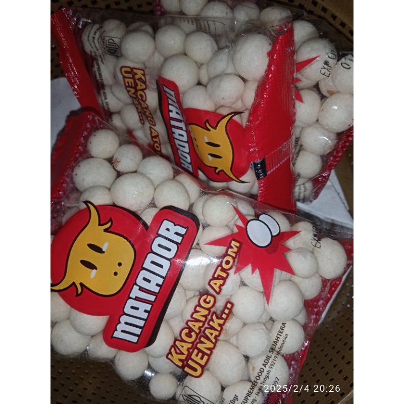 

Kacang Atom Matador 50gr