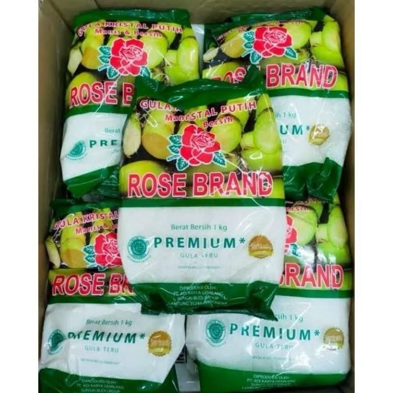 

Gula Kristal Putih Rose Brand paket 10kg