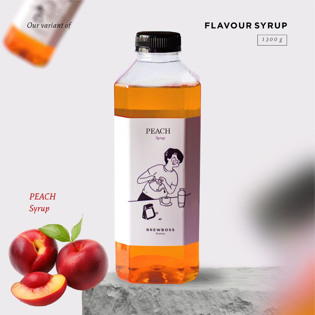 

Brewboss Peach Syrup 1300gr