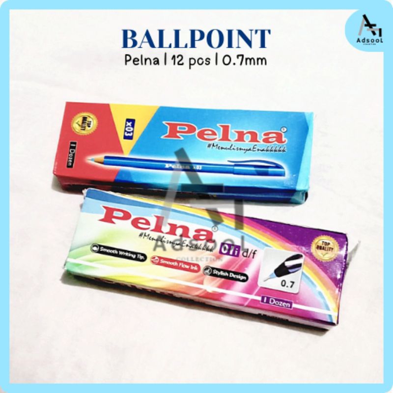 

1 pack Ballpoint bulpen kantor pena pelna pulpen office murah