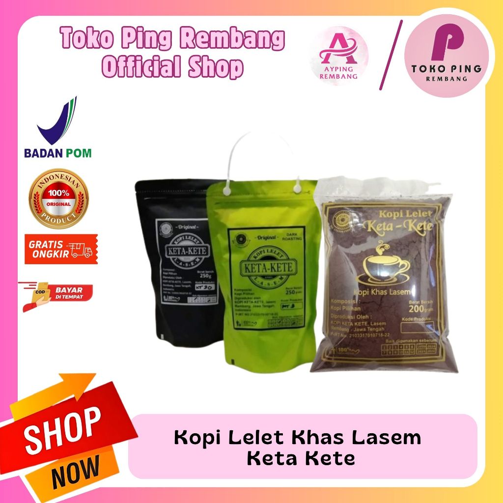 

Kopi Lelet Khas Lasem Keta Kete