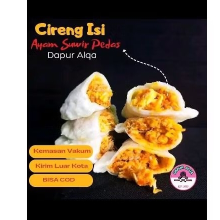 

Cireng Isi Ayam Ukuran Besar 10pcs - isi ayam pedas/jando/keju/ati ampela