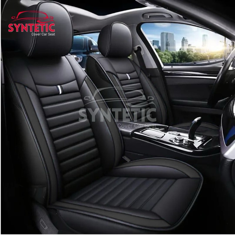 Sarung Jok Mobil Innova Lama 2007-2014 Full Seat Bahan Ferrari