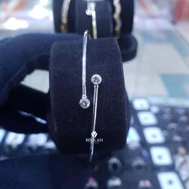 PROMO Gelang Emas Berlian Asli Natural Diamond Bersertifikat