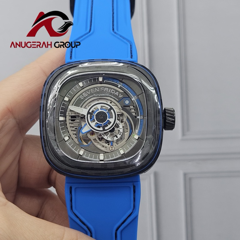 SEVENFRIDAY S3/02 CARBON EDITION AUTOMATIC NFC AKTIF ORIGINAL AGM