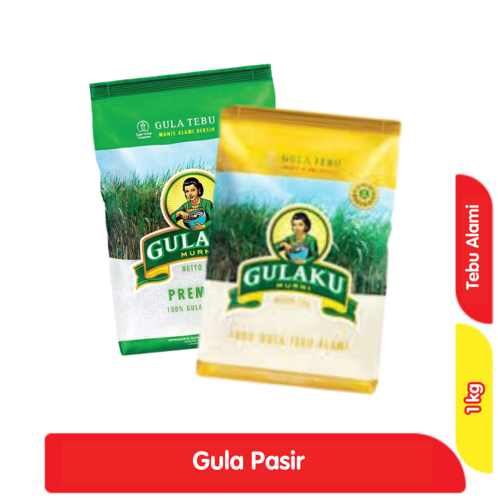 

Gulaku Gula Pasir Tebu Premium & Kuning 1 kg