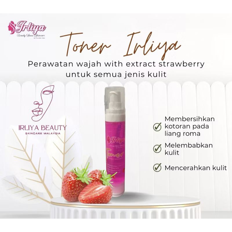 Irliya Beauty Toner Strawberry