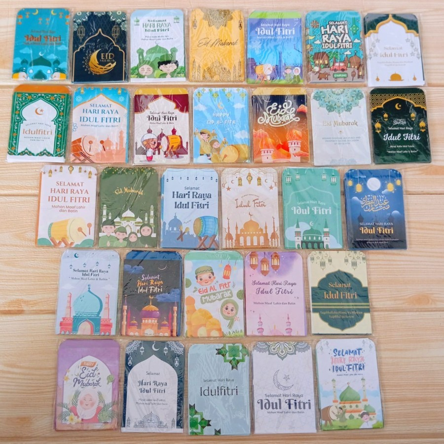 

Amplop lebaran idul fitri karakter lucu animasi (1 pack isi 50 pcs) - BABYBUS