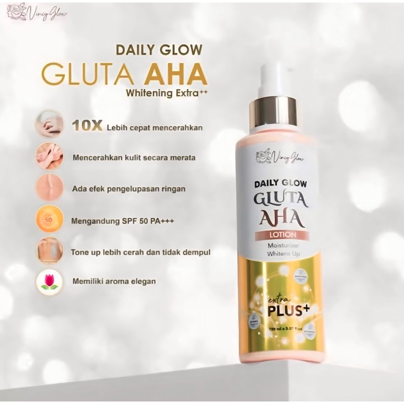 Daily Glow Gluta AHA Lotion
